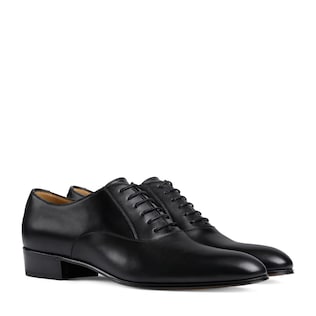 Men's lace-up shoe with Double G