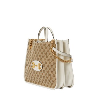 Gucci 1955馬銜扣中型手提袋