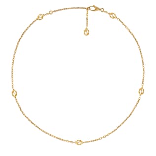Collana 18 carati con GG