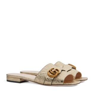 Women's slide with Double G