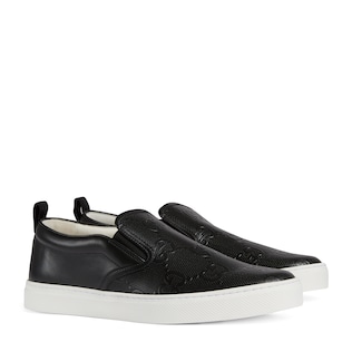 Men's GG embossed slip-on sneaker