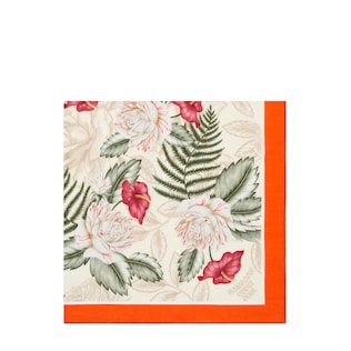 Hawaiian print cotton scarf