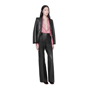 Plongé leather jacket