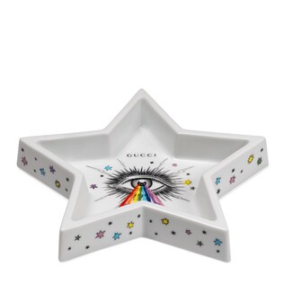 Multicolour Star Eye star-shaped trinket tray