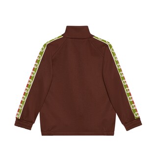 Children's technical jersey jacket