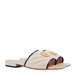 Women's slide with Double G