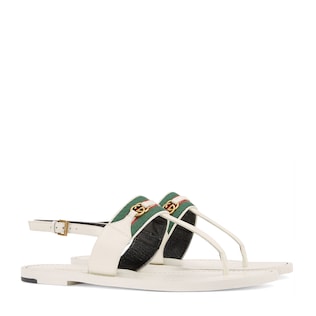 Tongs avec bande Web pour femme