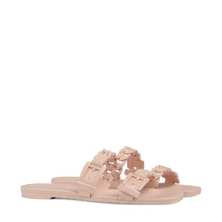 Women's rubber slide sandal