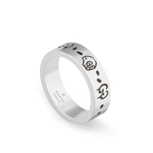 GucciGhost Ring aus Silber
