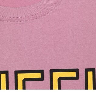 Gucci pineapple print oversize T-shirt