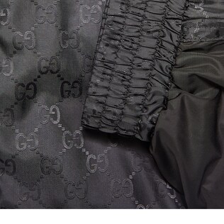GG jacquard nylon jacket