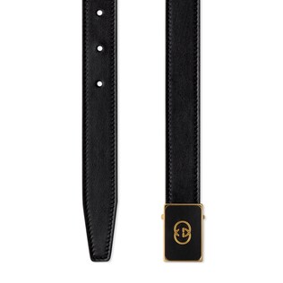 Belt with Interlocking G buckle
