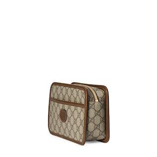 GG travel pouch with Interlocking G