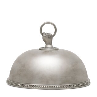 Cloche with hand and ring