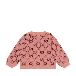 Baby GG wool cardigan