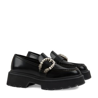Women's loafer with tiger head