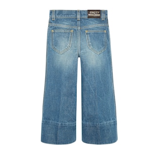 Children's denim flare pant
