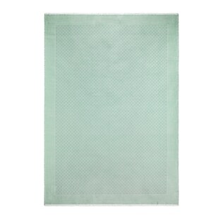 GG wool cotton jacquard stole