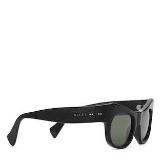 Rectangular-frame sunglasses