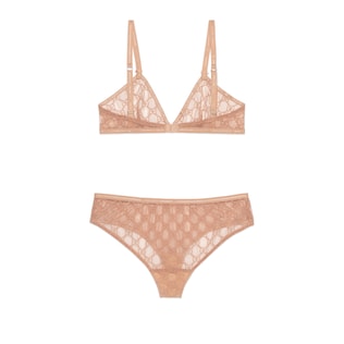 GG tulle lingerie set