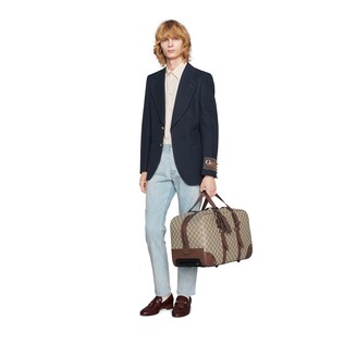 Veste en laine avec étiquette Gucci