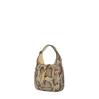 Jackie mini python hobo bag