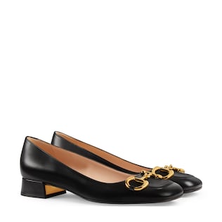 Women's ballet flat with Horsebit