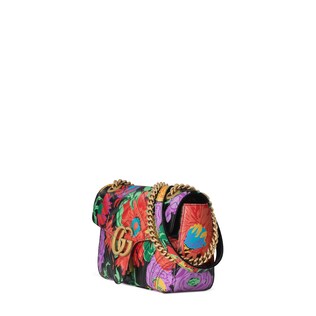 Online Exclusive Ken Scott print GG Marmont small shoulder bag