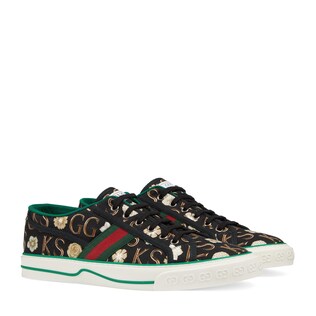 Baskets Gucci Tennis 1977 imprimé Ken Scott