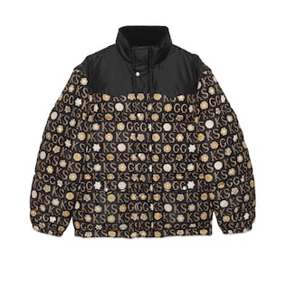 Ken Scott print down jacket