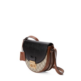 Padlock small shoulder bag