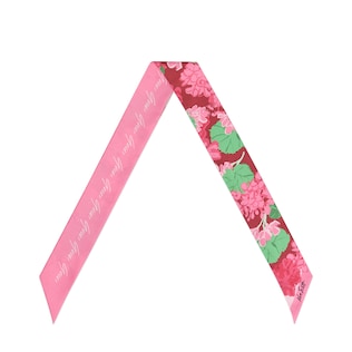 Ken Scott print silk neck bow