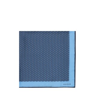 Silk twill pocket square