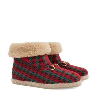 Women's Houndstooth ankle boot