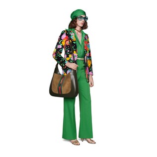 Chaqueta de terciopelo estampado Ken Scott