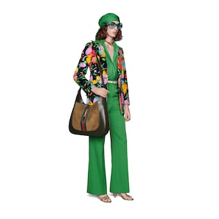 Ken Scott print velvet jacket