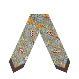 Fiocco in seta Disney x Gucci