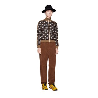Regular fit corduroy trousers
