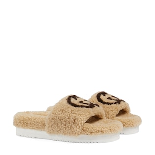 Damenpantolette mit Doppel G
