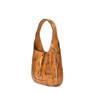 Jackie 1961 python small hobo bag