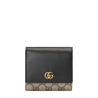 GG Marmont bi-colour medium wallet