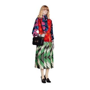Ken Scott print silk shirt