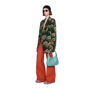 Ken Scott print velvet jacket