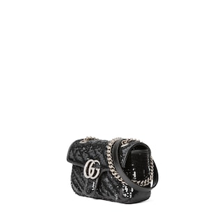 GG Marmont mini sequin shoulder bag