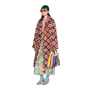 Robe en soie à imprimé Ken Scott