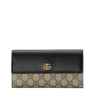 GG Marmont leather continental wallet