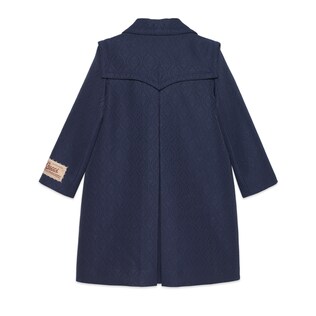 Children's GG rhombus coat
