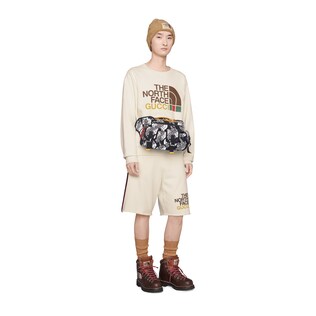 The North Face x Gucci cotton sweatshirt