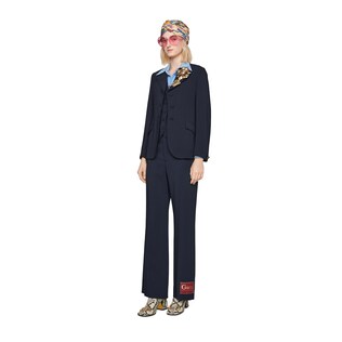 Cady viscose tailored jacket