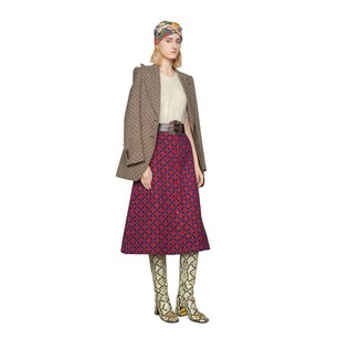 GG perforated wool top
